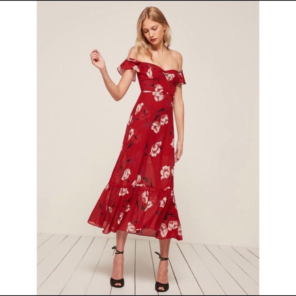 Floral Reformation dress